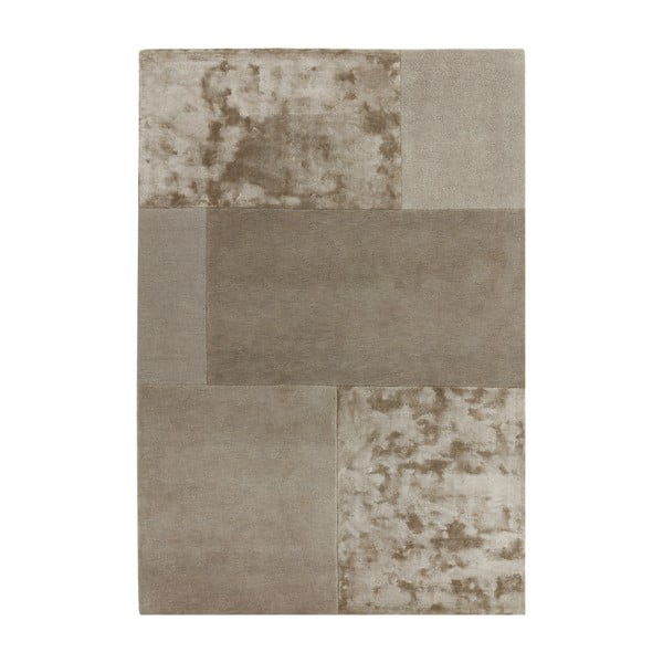 Smeđe-sivi tepih Asiatic Carpets Tate Tonal Textures, 120 x 170 cm
