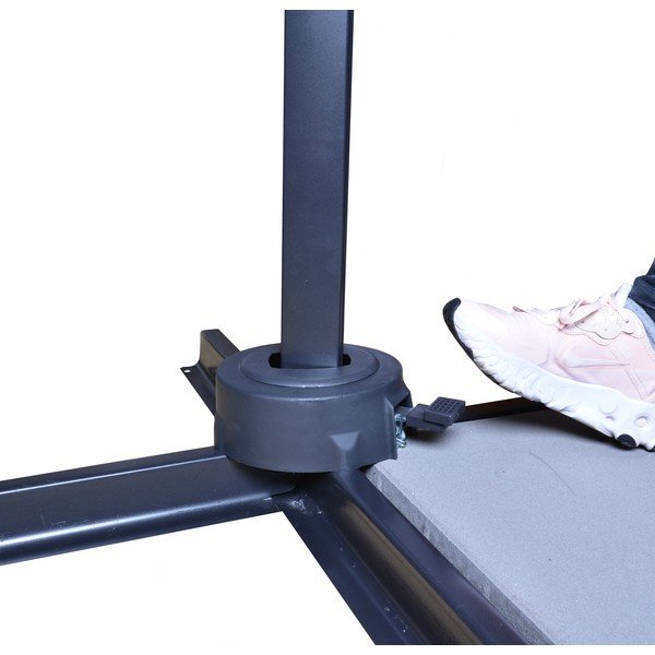 Sivi suncobran 270x270 cm Cantielver - Rojaplast-image-3