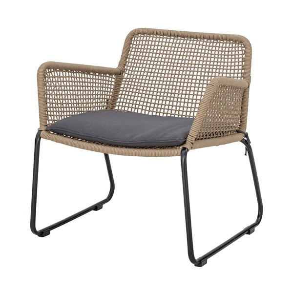 Siva/bež vrtna fotelja Mundo – Bloomingville-image-4