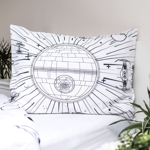 Pamučna dječja posteljina sa svjetlećim efektom za krevet za jednu osobu 140x200 cm Star Wars – Jerry Fabrics-image-3