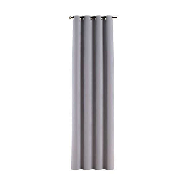 Siva zavjesa 260x130 cm Posh Velvet - Yellow Tipi-image-2