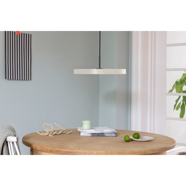 Krem LED viseća svjetiljka s metalnim sjenilom ø 43 cm Asteria Medium – UMAGE-image-1