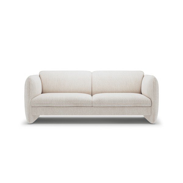 Krem sofa od šenila 204 cm Georgia – Micadoni 