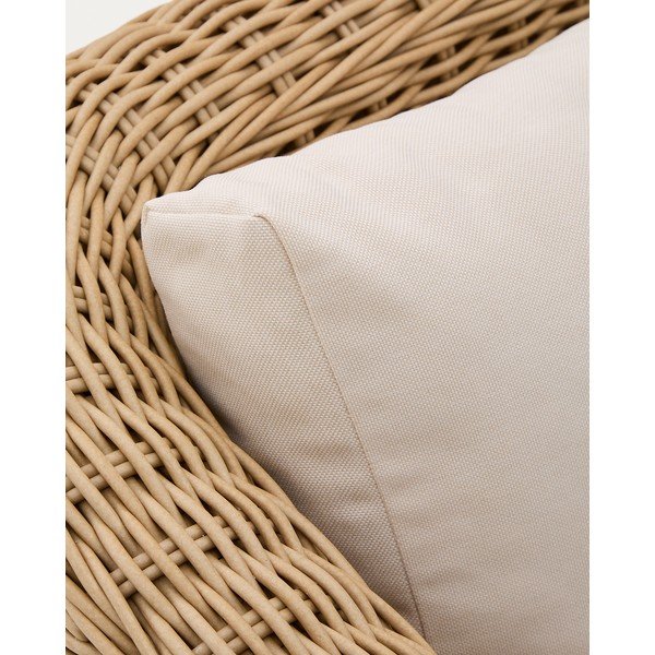 Bež/u prirodnoj boji podstavljena vrtna sofa Meria – Kave Home-image-2