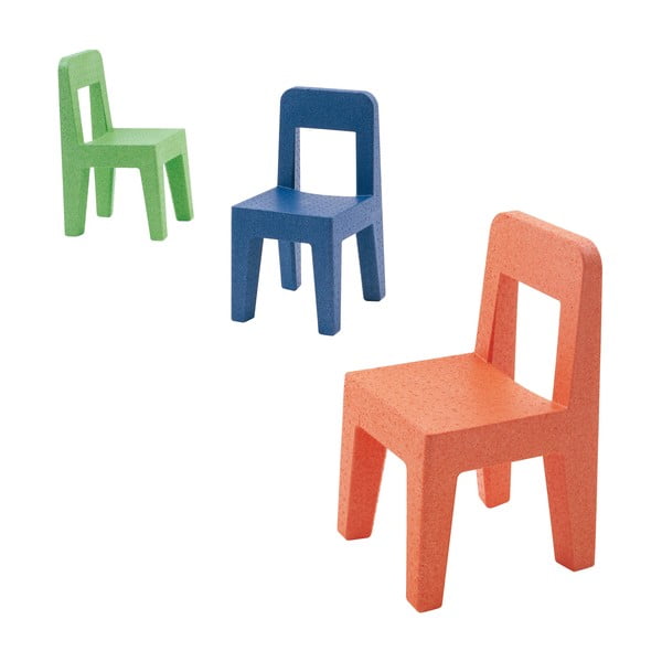 Dječja plava stolica Magis Seggiolina Pop-image-3