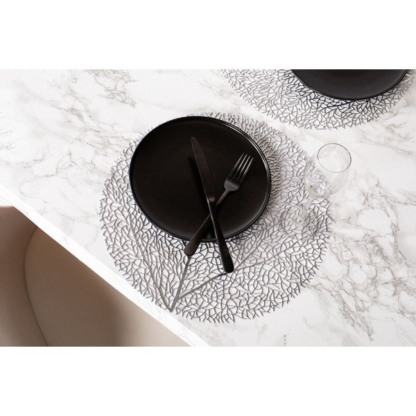 Podmetač u srebrnoj boji Tiseco Home Studio, ⌀ 38 cm-image-1