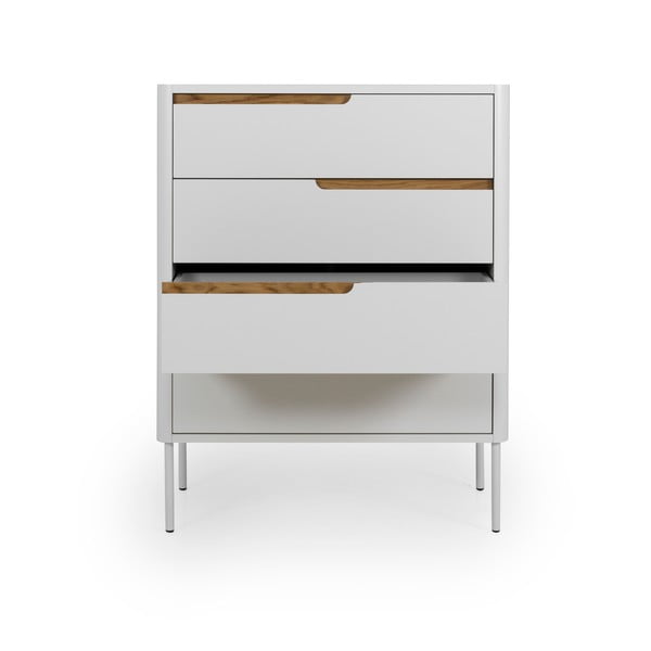 Bijela komoda Tenzo Switch, 80 x 102 cm-image-3