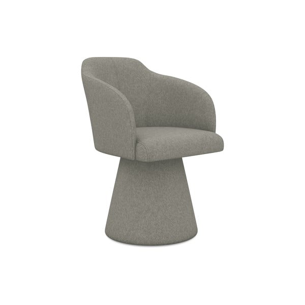 Siva podstavljena blagovaonska stolica Kanoa – Makamii