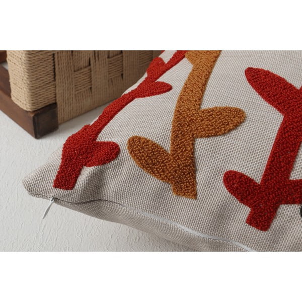 Lanena ukrasna jastučnica 43x43 cm Ivy – Mioli Decor-image-4