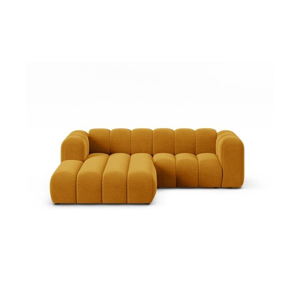 Žuta  kutna garnitura (s lijevim kutom) Lupine – Micadoni Home