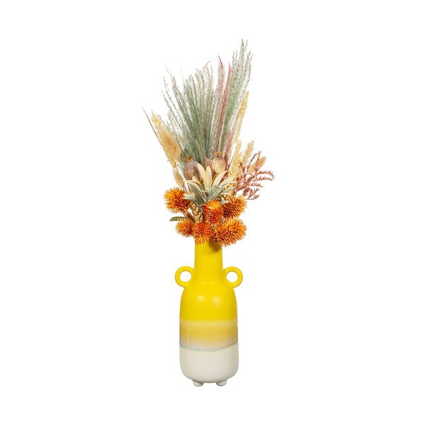 Žuta vaza Sass & Belle Bohemian Home Mojave, visina 23 cm-image-2