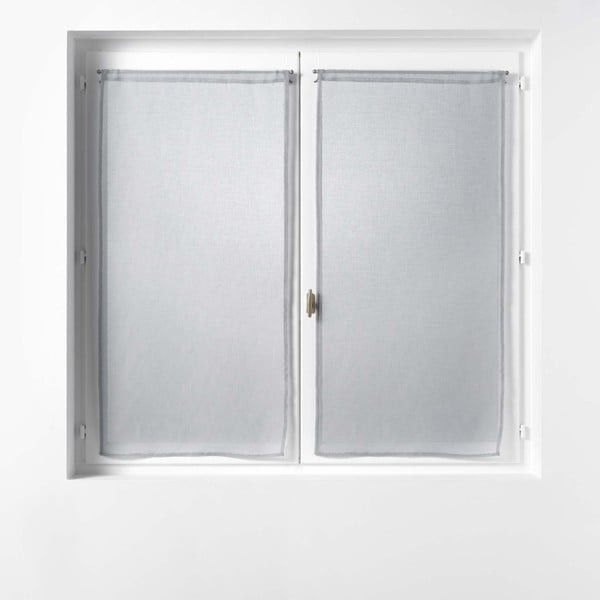 Sive prozirne zavjese u setu 2 kom 60x90 cm Sandra – douceur d'intérieur