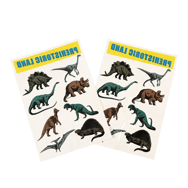 Set s 2 lista za privremene tetovaže Rex London Prehistoric Land-image-2