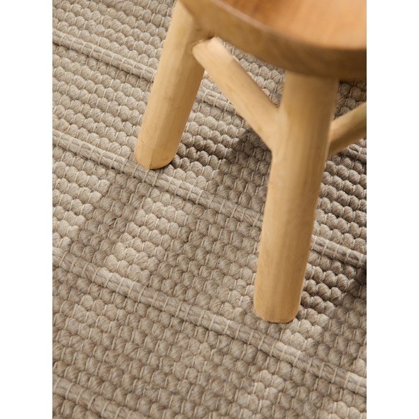 Bež ručno rađena vunena staza 80x250 cm Camden Parker – Ted Baker-image-3