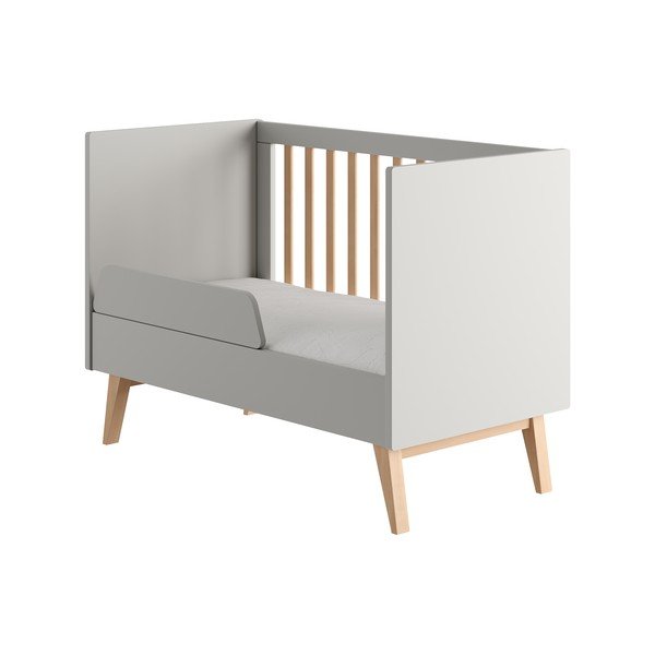 Sivi dječji krevet 60x120 cm Swing – Pinio-image-2