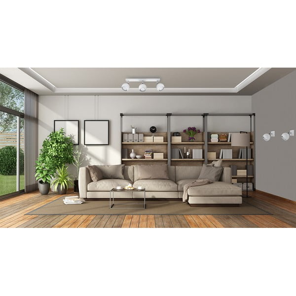 Bijela zidna svjetiljka Sollux Ollo-image-4