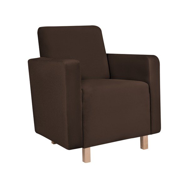 Smeđa fotelja Kooko Home Massimo