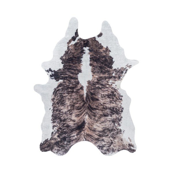 Tamno smeđa sintetička koža 100x135 cm Etosha – Ayyildiz Carpets