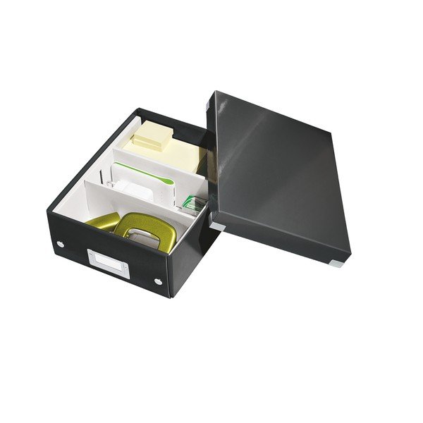 Crna kutija s organizatorom Leitz Click&Store, duljina 28 cm-image-3