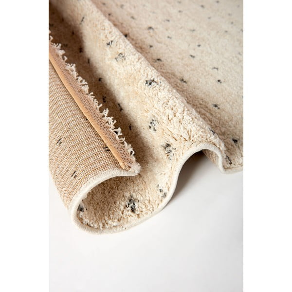 Crni/krem tepih 200x290 cm Dottie Black – Universal-image-1