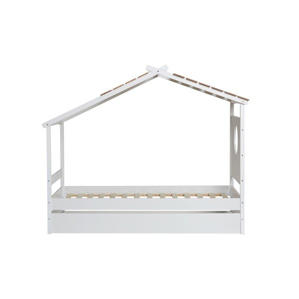 Bijeli dječji krevetić s ladicom na izvlačenje Marckeric Nayah, 90 x 190 cm-image-2