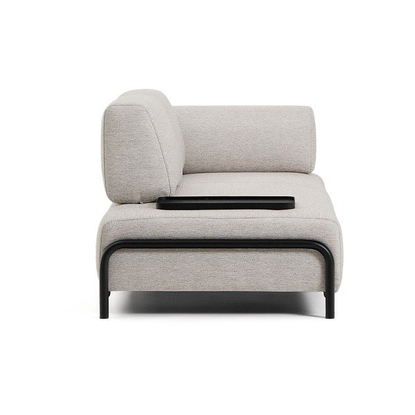 Sivo-bež sofa 200 cm Compo – Kave Home-image-3