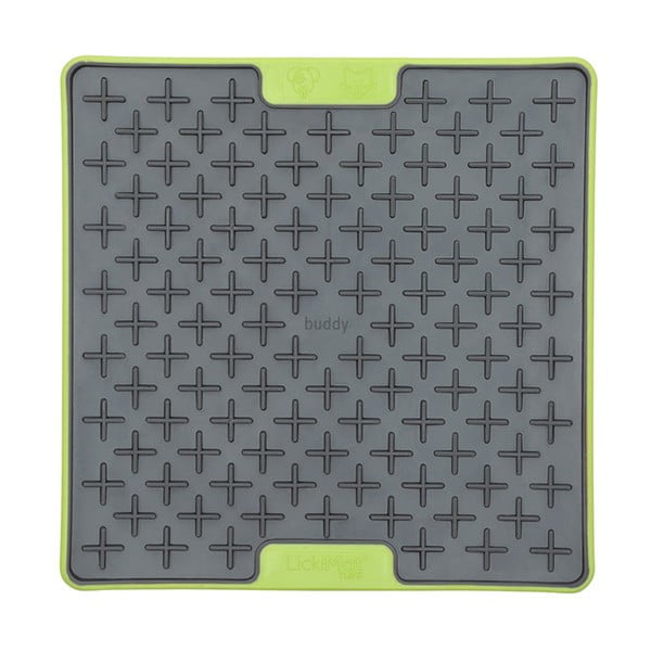 Hranilica/podloga za lizanje za ljubimce Buddy Tuff Green – LickiMat-image-1