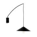 Crna zidna lampa ø 35 cm Kally – Kave Home