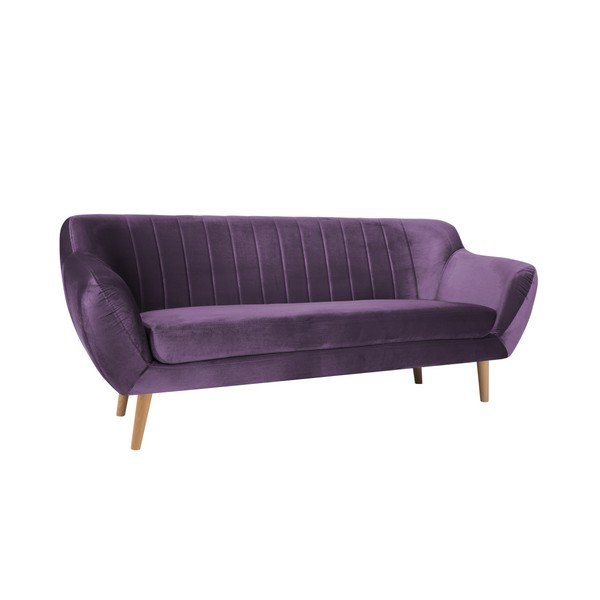 Ljubičasti trosjed Mazzini Sofas Benito-image-1