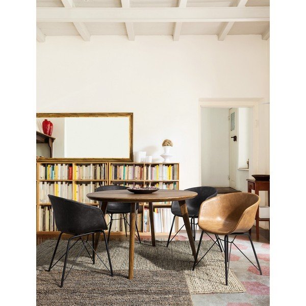 Tamno siva podstavljena blagovaonska stolica Warhol – Bizzotto-image-1