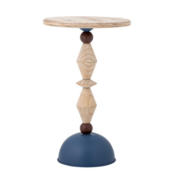 Okrugao pomoćni stol od masivne jele ø 30 cm Mannelli – Bloomingville