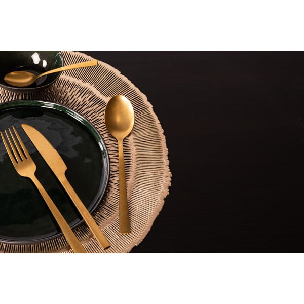 Podmetač u zlatnoj boji Tiseco Home Studio, ⌀ 38 cm-image-1