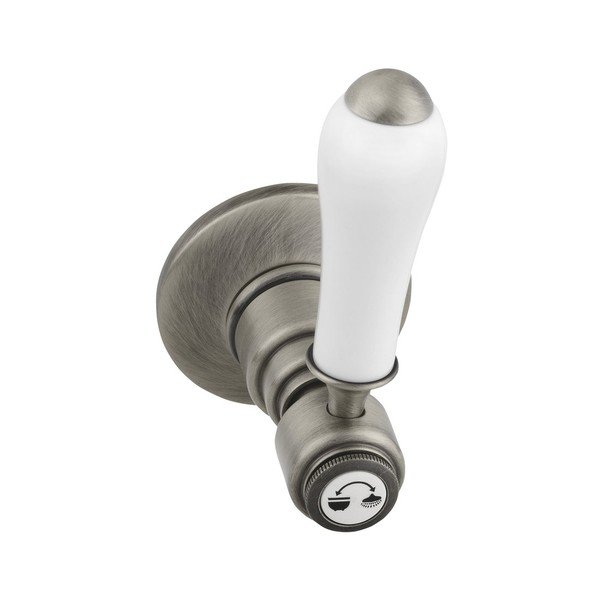 Ugrađena slavina za tuš u mat srebrnoj boji (s 2 izlaza) Antea – Sapho-image-2