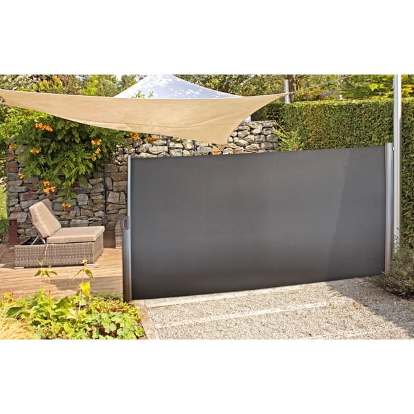 Sivi metalni balkonski paravan 300x160 cm - Garden Pleasure-image-1