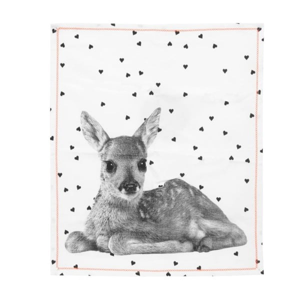 Kuhinjski ručnik PT LIVING Hearts Deer, 50 x 70 cm