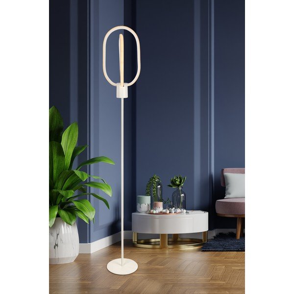 Bijela LED stojeća svjetiljka (visina 132 cm) Goktug – Squid Lighting-image-1