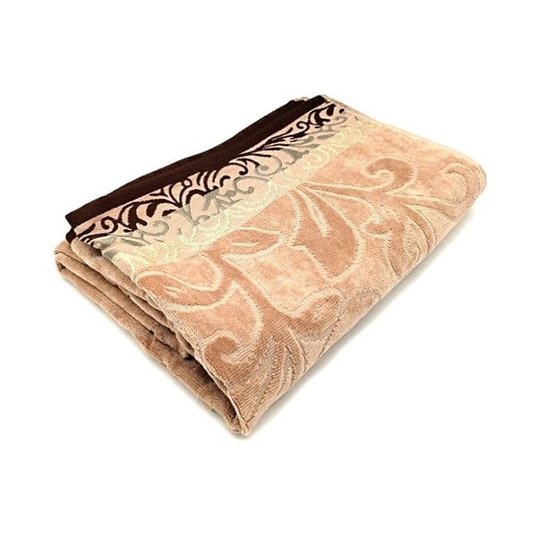 Smeđi pamučan ručnik 70x140 cm Skyline – JAHU collections