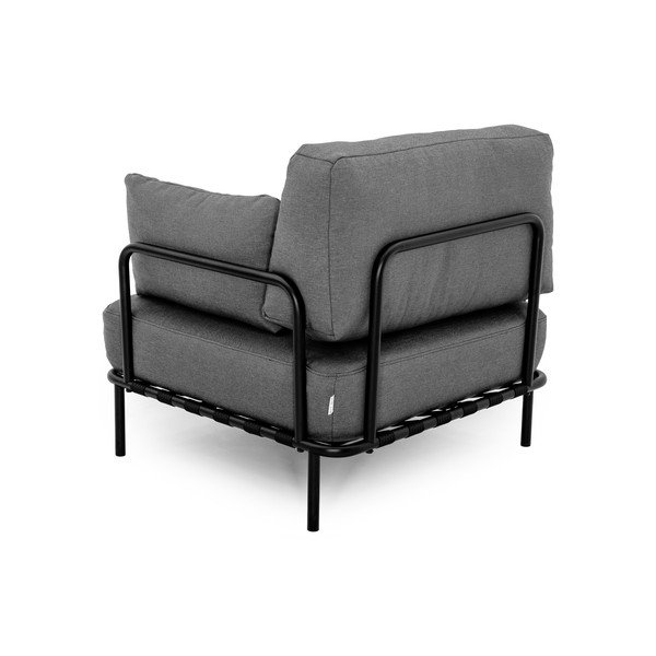 Tamno siva podstavljena vrtna fotelja Salve – Sit Sit-image-4