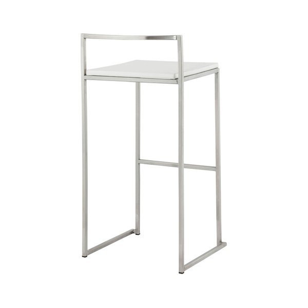 Barska stolica sa bijelim sjedištem Kokoon Meto, visina sjedala 74 cm-image-4