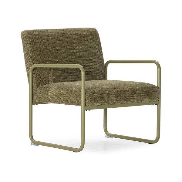 Zelena fotelja od šenila Vince – MOME