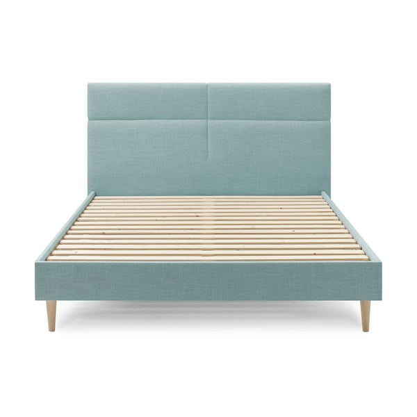 Bračni krevet tirkizne boje Bobochic Paris Elyna Light, 180 x 200 cm-image-1