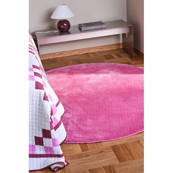 Ružičasti okrugao tepih ø 160 cm Coral – Jotex-image-1