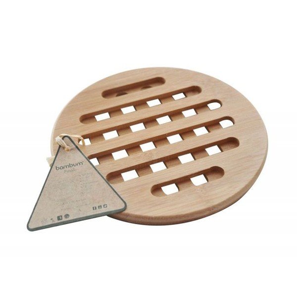Bambus podmetač za lonac Bambum PINOLE, ⌀ 18 cm-image-1