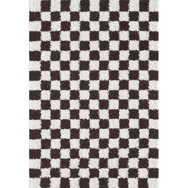 Smeđi/krem tepih 80x150 cm Grida – ESTE