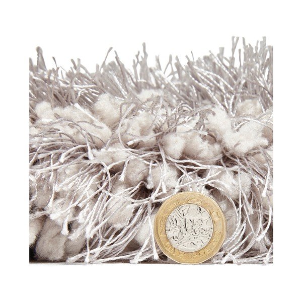 Sivi tepih ručnog tuftinga Think Rugs Montana Puro Silver, 80 x 150 cm-image-2