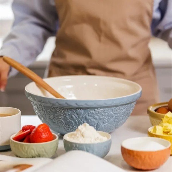 Plava keramička zdjela ø 26 cm Home to Roost – Mason Cash-image-1