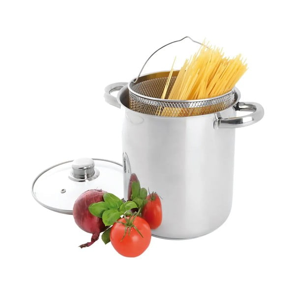 Inox lonac s poklopcem za indukciju 4 l Anett - Orion-image-1