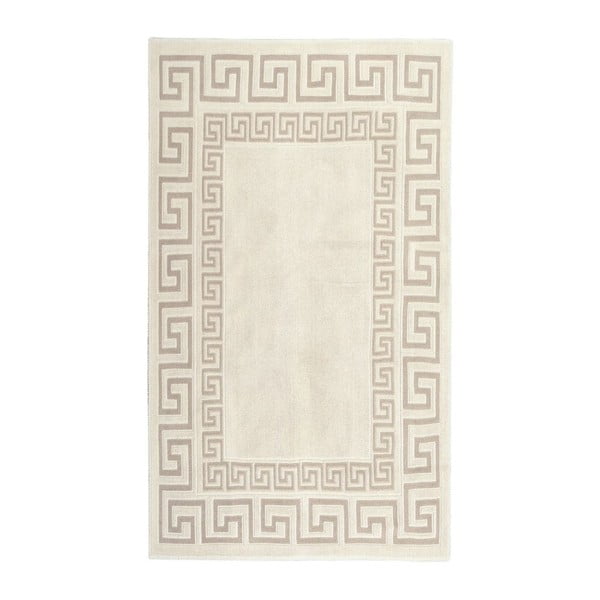 Kremasto bijeli pamučni tepih Orient 60 x 90 cm