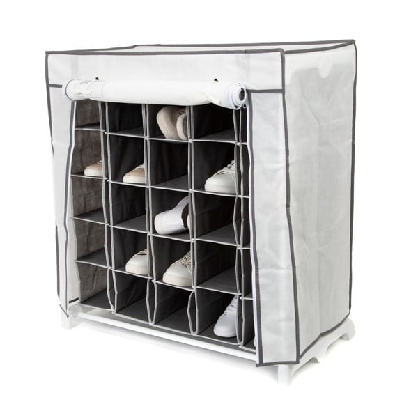 Crna tekstilna polica za cipela Compactor Shoes, 25 pretinaca-image-2