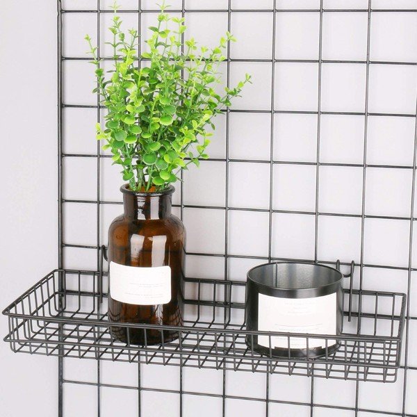 Crna dodatna zidna košara Reminder, dužina 40 cm-image-1